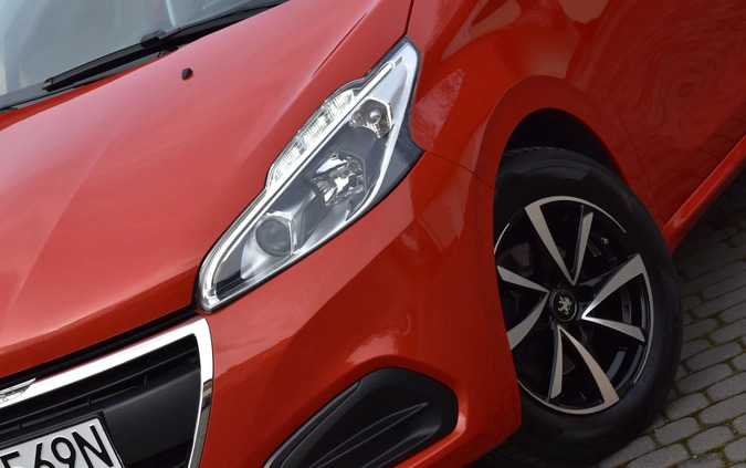 Peugeot 208 cena 34900 przebieg: 54717, rok produkcji 2018 z Janów Lubelski małe 704